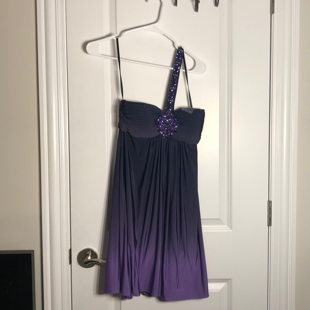 One shoulder homecoming dress NWT